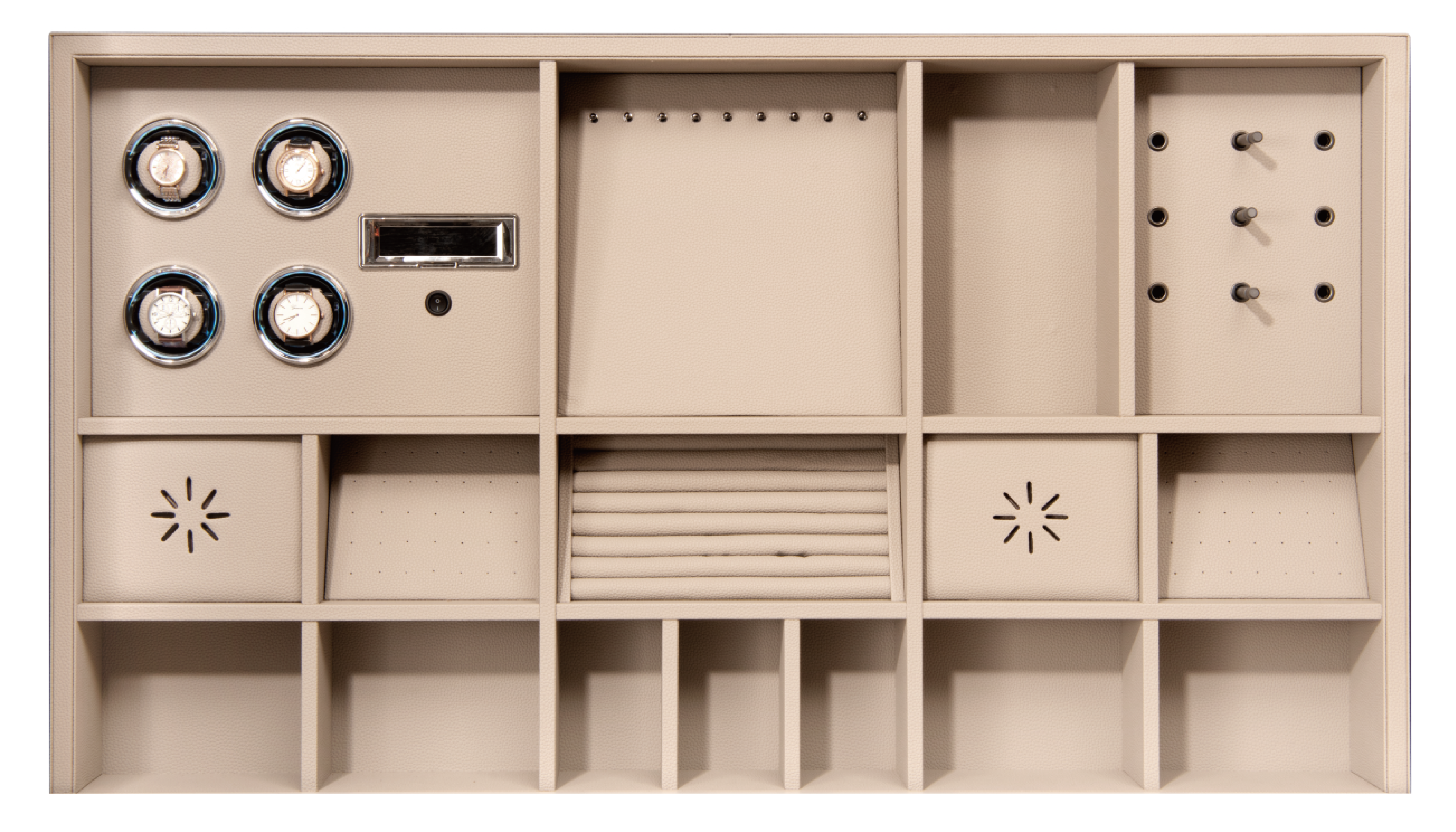 نظم دهنده لوکس ساعت و زیورآلات